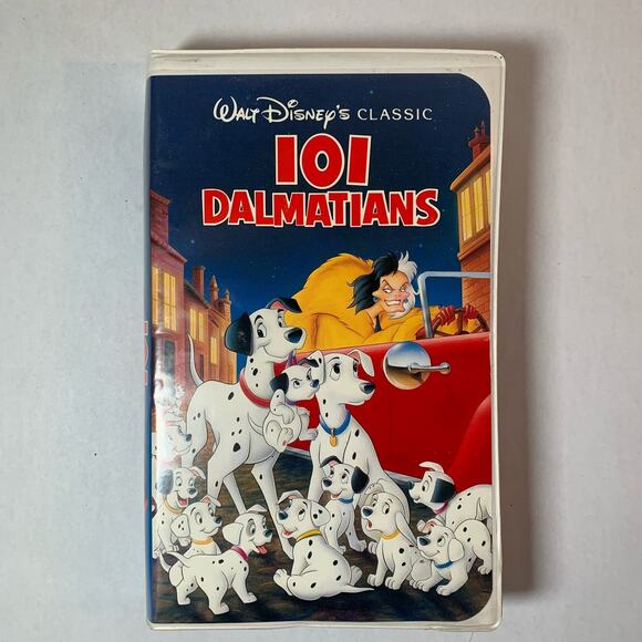 Walt Disney Classics 101 Dalmatians VHS Black Diamond - Picture 1 of 4